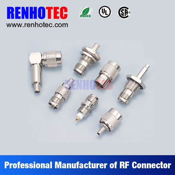 Plug and Female Crimp Coaxial Magnetic BNC SMA UHF Connector